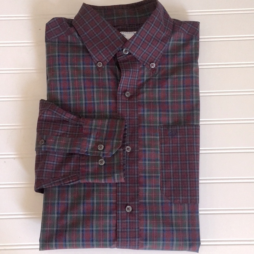 Southern Tide Classic Fit Plaid Button Down Shirt